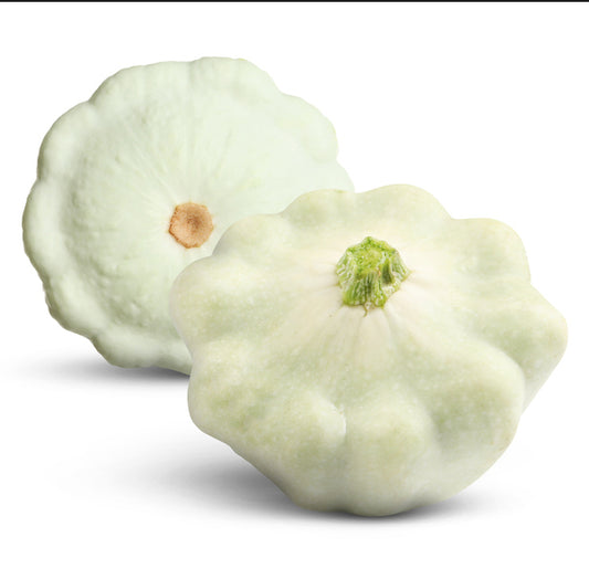 white patty pan